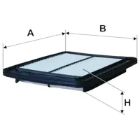 Воздушный фильтр Wix Filters WA9640 WX-WA9640