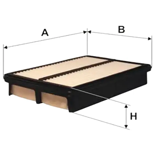 Filtru de aer Wix Filters WA9547 WX-WA9547 photo 1