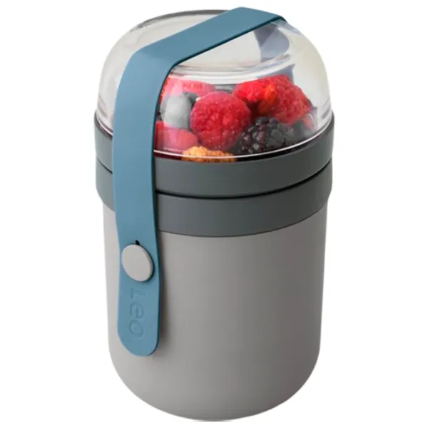 Lunch box BergHOFF 3950148 0.63l / Plastic / Gray photo 2