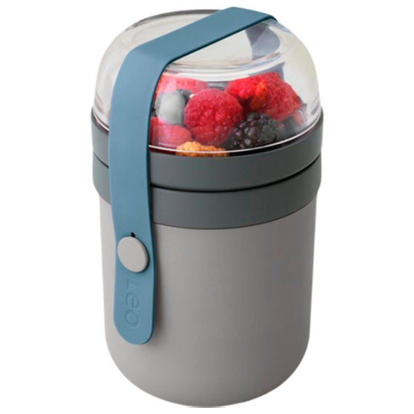 Lunch box BergHOFF 3950148 0.63l / Plastic / Gray photo 2