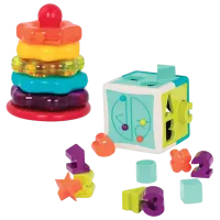 Joc de masă Battat Bizicub Sorter 1+/ Dezvoltare