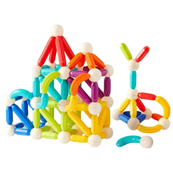 Настольная игра Miscellaneous Magnetic set Cylinders 3+/ Строители photo 1