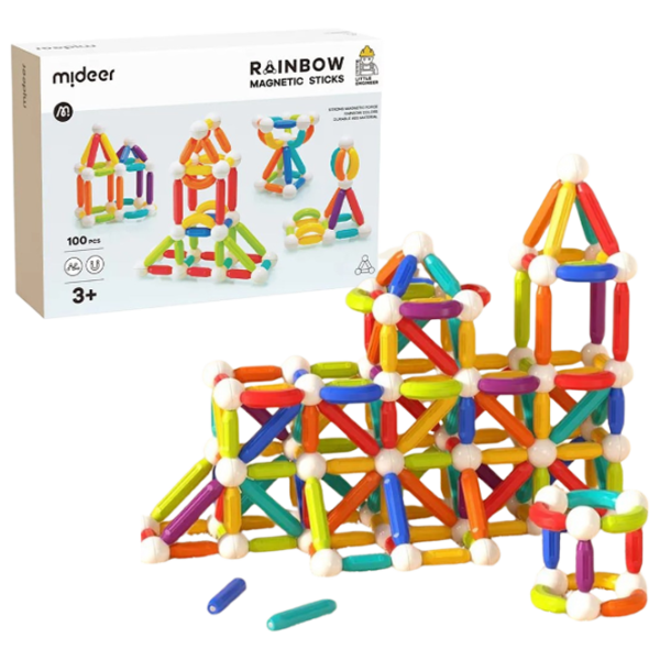 Настольная игра Miscellaneous Magnetic set Cylinders 3+/ Строители photo 3