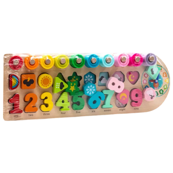 Развивающий набор New World Figures-shapes-blocks 3+/ Развитие photo 1