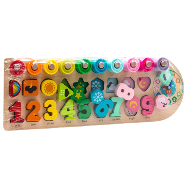 Развивающий набор New World Figures-shapes-blocks 3+/ Развитие photo 1