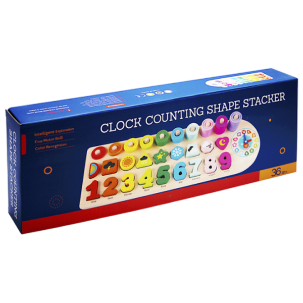 Развивающий набор New World Figures-shapes-blocks 3+/ Развитие photo 2