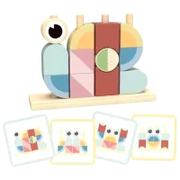 Joc educativ Tooky Toy Set Blocks 2+/ Dezvoltare photo 2