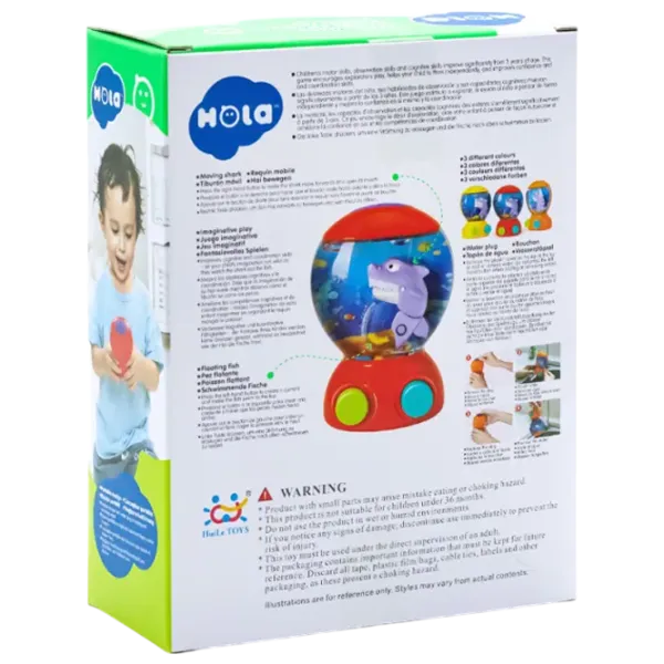 Joc de masă Hola Toys Hungry Shark 3+/ Dezvoltare photo 3 Joc de masă Hola Toys Hungry Shark 3+/ Dezvoltare photo 3