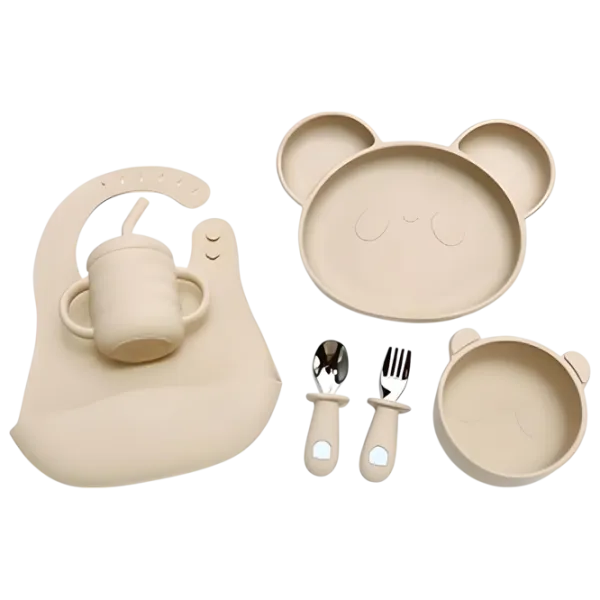 Set 4Play Tenderly Unisex / 6+ luni / Milk photo 1