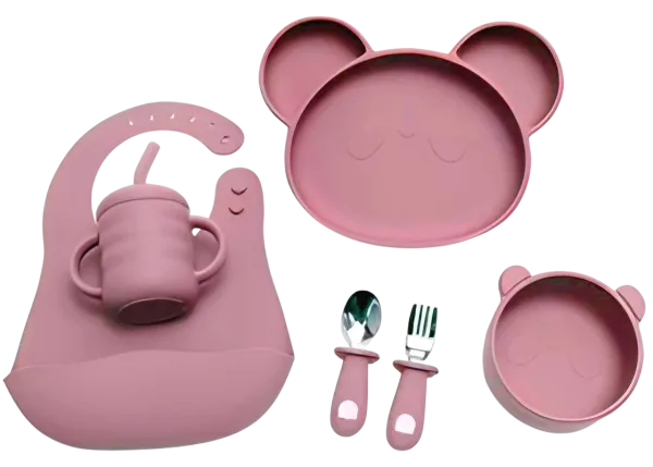 Set 4Play Tenderly Unisex / 6+ luni / Pink photo 1