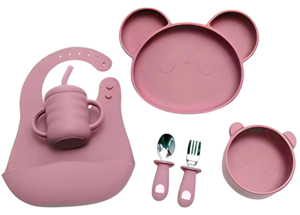 Set 4Play Tenderly Unisex / 6+ luni / Pink photo 1