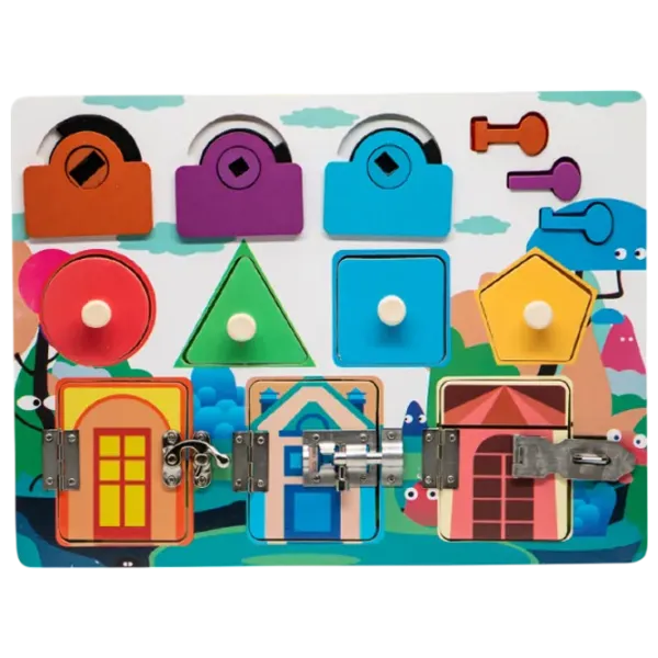 Развивающий набор New World Busy Board Animals of Africa  2+/ Развитие photo 1 Развивающий набор New World Busy Board Animals of Africa  2+/ Развитие photo 1