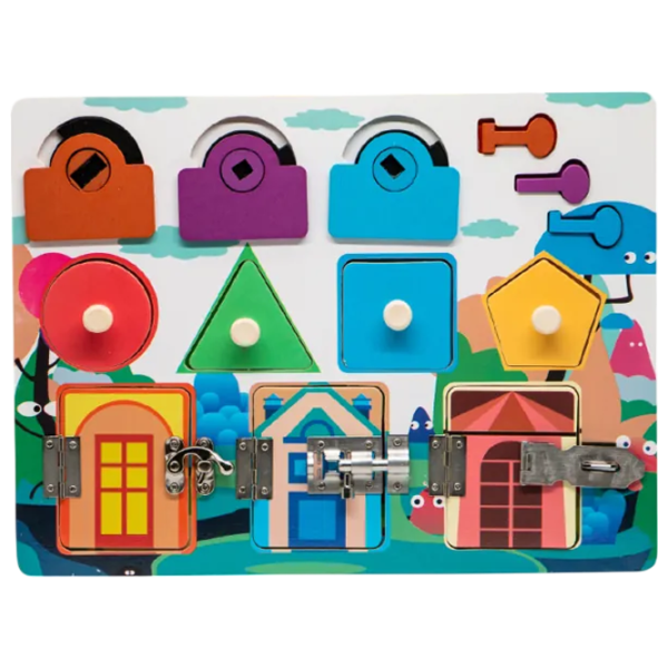 Развивающий набор New World Busy Board Animals of Africa  2+/ Развитие photo 1 Развивающий набор New World Busy Board Animals of Africa  2+/ Развитие photo 1