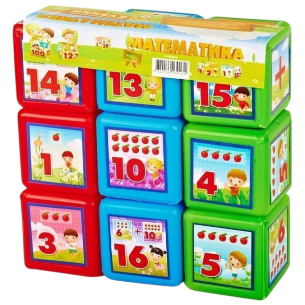 Joc educativ M-Toys Math Cubes 1+/ Dezvoltare photo 1