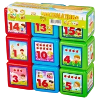 Joc educativ M-Toys Math Cubes 1+/ Dezvoltare