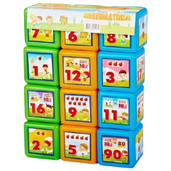 Joc educativ M-Toys Math Cubes 1+/ Dezvoltare photo 1