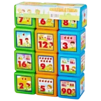 Joc educativ M-Toys Math Cubes 1+/ Dezvoltare
