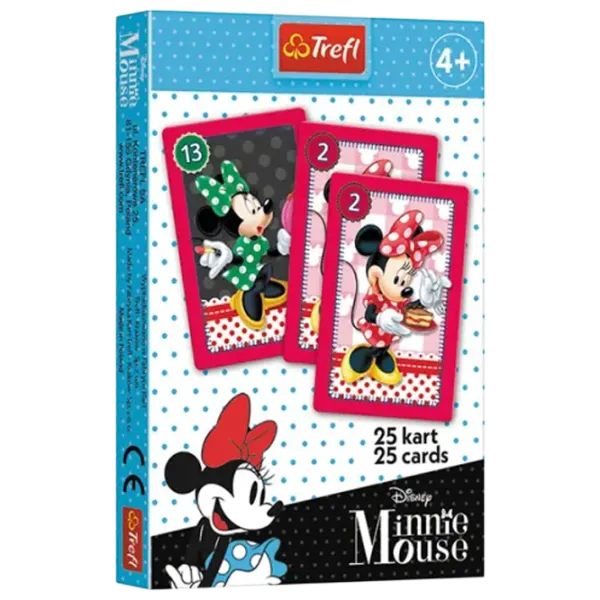 Joc de masă Trefl Minnie Mouse 4+/ Carti de joc photo 1 Joc de masă Trefl Minnie Mouse 4+/ Carti de joc photo 1