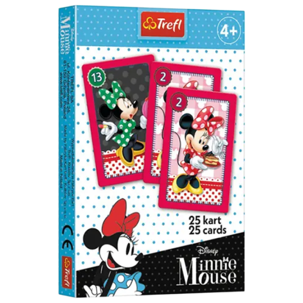 Joc de masă Trefl Minnie Mouse 4+/ Carti de joc photo 1 Joc de masă Trefl Minnie Mouse 4+/ Carti de joc photo 1