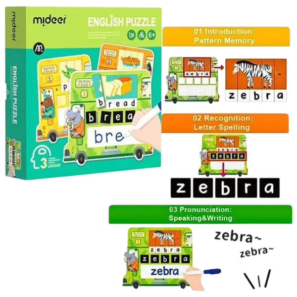 Развивающий набор Mideer Learning to read and write 3+/ Развитие photo 1