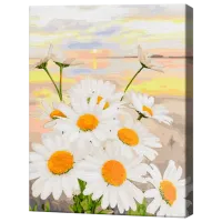 Картина по номерам Art Gallery Нежные ромашки GX46815 50 x 40 см / Вертикальная