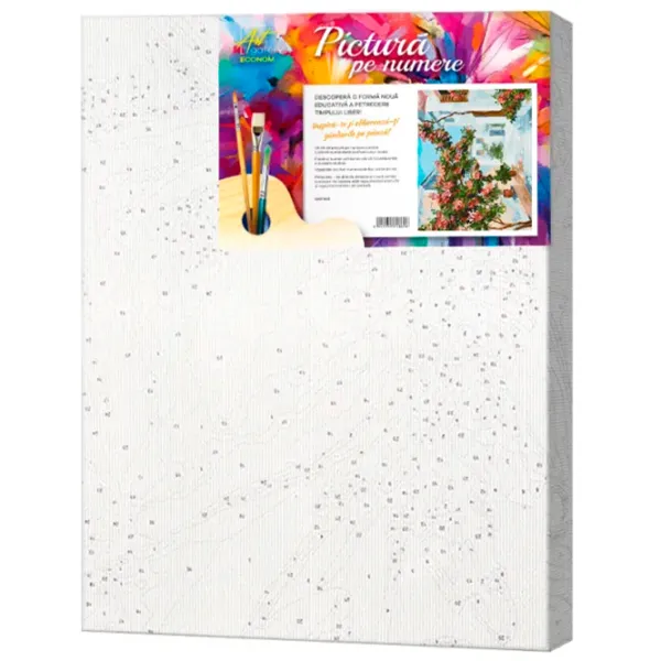 Pictură pe numere Art Gallery Căsuțele albe la Santorini GX44160 50 x 40 cm / Orizontală photo 6 Pictură pe numere Art Gallery Căsuțele albe la Santorini GX44160 50 x 40 cm / Orizontală photo 6