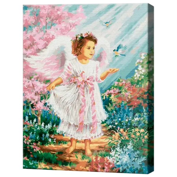 Картина по номерам Art Gallery Ангел среди цветов GX27188 50 x 40 см / Вертикальная photo 1 Картина по номерам Art Gallery Ангел среди цветов GX27188 50 x 40 см / Вертикальная photo 1