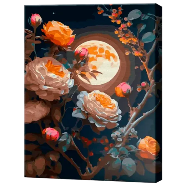 Картина по номерам Art Gallery Ночные цветы GX46775 50 x 40 см / Вертикальная photo 1