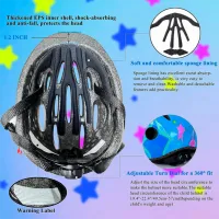 Экипировка для транспорта Lamsion Helmet + Elbow Knee Pads, Roadking Синий Разноцветный photo 5