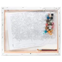 Картина по номерам Art Gallery Любопытный жираф GX44573 50 x 40 см / Вертикальная photo 3