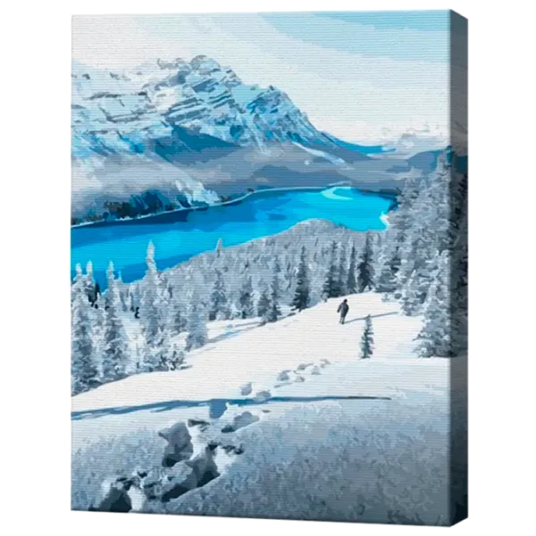 Картина по номерам Art Gallery Голубое озеро в горах GX42301 50 x 40 см / Вертикальная photo 1