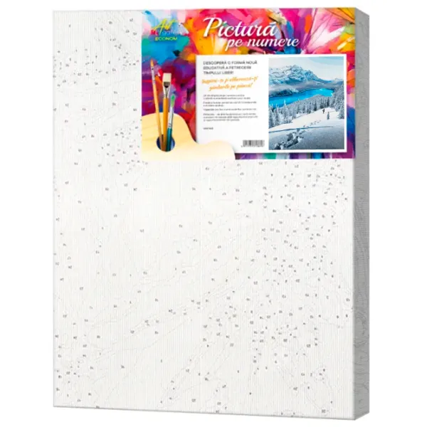 Картина по номерам Art Gallery Голубое озеро в горах GX42301 50 x 40 см / Вертикальная photo 3