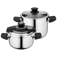 Набор кастрюль BergHOFF Говядина 4л Нержавеющая сталь / Стальной