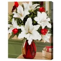 Картина по номерам Art Gallery Букет лилий GX27507 50 x 40 см / Вертикальная