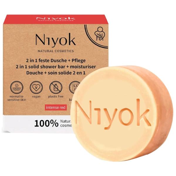 Săpun solid Niyok Intense Red 80 g photo 1