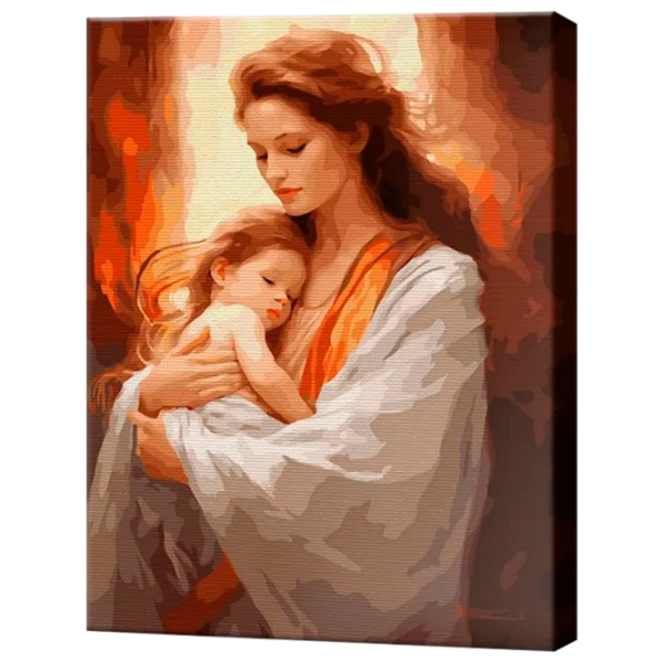 Pictură pe numere Art Gallery Mama cu fica GX46438 50 x 40 cm / Verticală photo 1 Pictură pe numere Art Gallery Mama cu fica GX46438 50 x 40 cm / Verticală photo 1