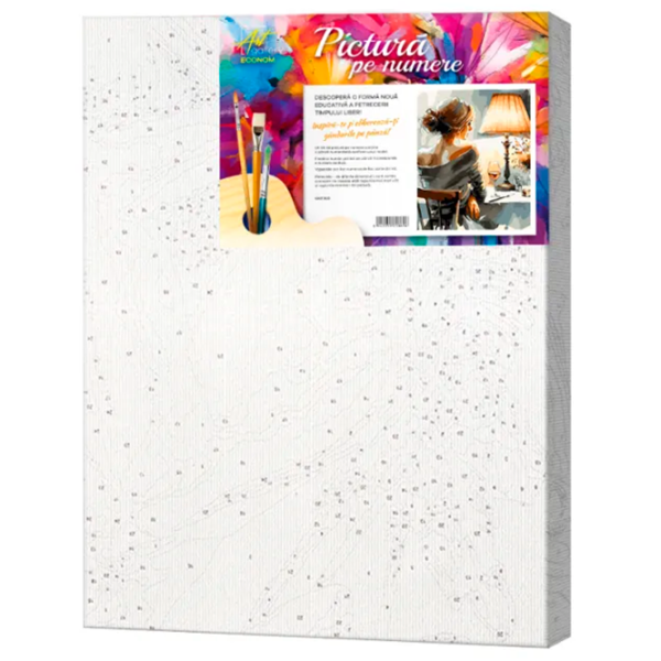 Картина по номерам Art Gallery Задумчивая блондинка GX47574 50 x 40 см / Вертикальная photo 4