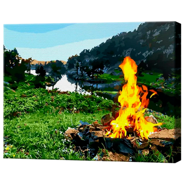 Картина по номерам Art Gallery Костер в лесу GX31414 50 x 40 см / Горизонтальная photo 1 Картина по номерам Art Gallery Костер в лесу GX31414 50 x 40 см / Горизонтальная photo 1