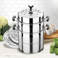 Кастрюля Maestro Mr-2900-32 12л Нержавеющая сталь / Стальной photo 4