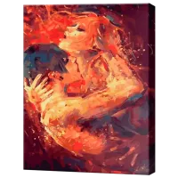 Pictură pe numere Art Gallery Pasiunea pentru doi GX46941 50 x 40 cm / Verticală