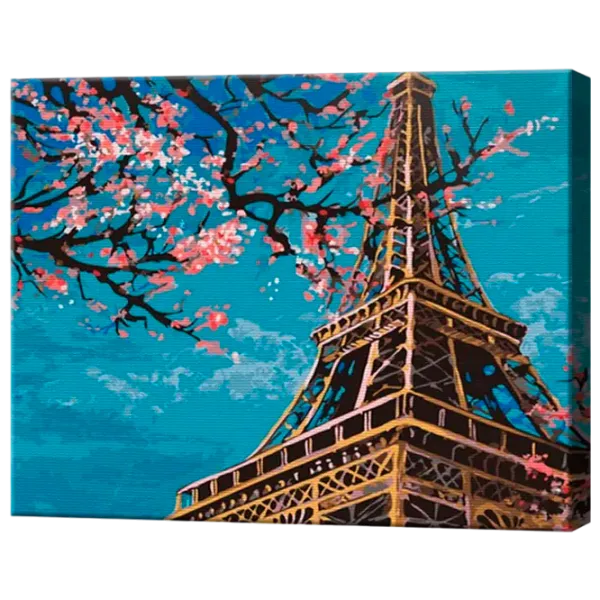 Pictură pe numere Art Gallery Copaci infloriți la Paris GX32528 50 x 40 cm / Orizontală photo 1 Pictură pe numere Art Gallery Copaci infloriți la Paris GX32528 50 x 40 cm / Orizontală photo 1