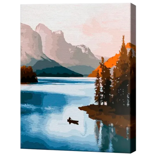 Pictură pe numere Art Gallery Călătorul pe lac GX44527 50 x 40 cm / Verticală photo 1 Pictură pe numere Art Gallery Călătorul pe lac GX44527 50 x 40 cm / Verticală photo 1