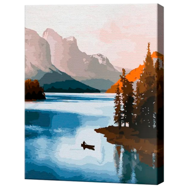 Pictură pe numere Art Gallery Călătorul pe lac GX44527 50 x 40 cm / Verticală photo 1 Pictură pe numere Art Gallery Călătorul pe lac GX44527 50 x 40 cm / Verticală photo 1