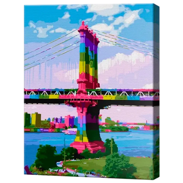 Pictură pe numere Art Gallery Podul multicolor GX32032 50 x 40 cm / Verticală photo 1 Pictură pe numere Art Gallery Podul multicolor GX32032 50 x 40 cm / Verticală photo 1