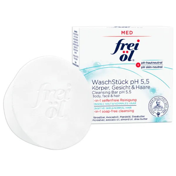 Săpun solid FREI OIL Cleansing Bar pH 5.5 90 g photo 1 Săpun solid FREI OIL Cleansing Bar pH 5.5 90 g photo 1