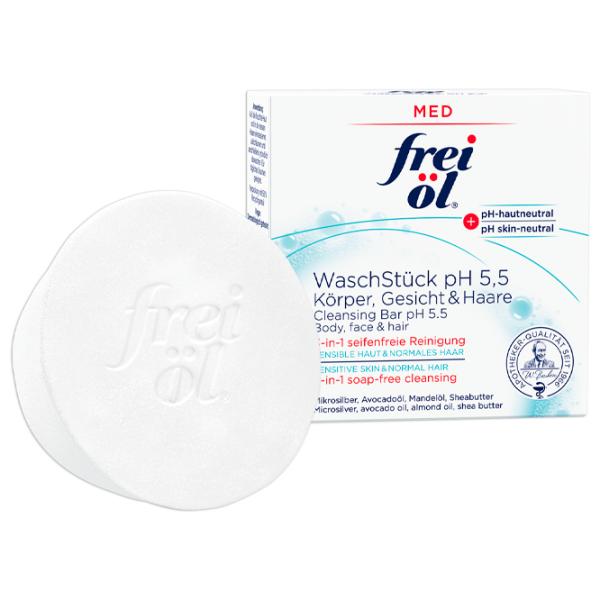 Săpun solid FREI OIL Cleansing Bar pH 5.5 90 g photo 1 Săpun solid FREI OIL Cleansing Bar pH 5.5 90 g photo 1
