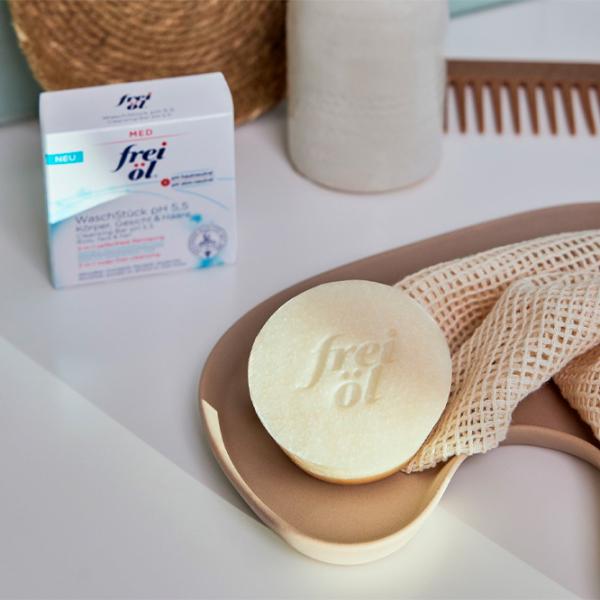Săpun solid FREI OIL Cleansing Bar pH 5.5 90 g photo 2 Săpun solid FREI OIL Cleansing Bar pH 5.5 90 g photo 2
