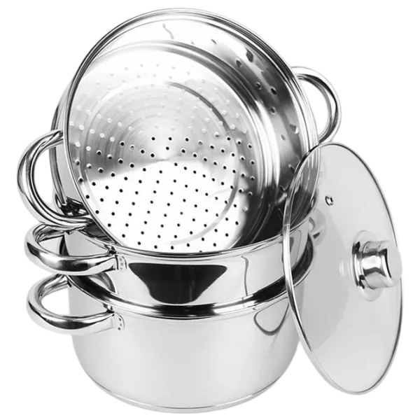 Набор кастрюль Maestro Mr-2900-18 2л Нержавеющая сталь / Стальной photo 3 Набор кастрюль Maestro Mr-2900-18 2л Нержавеющая сталь / Стальной photo 3