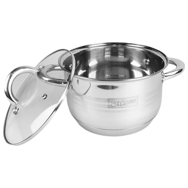 Set de cratițe Maestro Mr-3513-6L 2.9l Oțel inoxidabil / Steel photo 3 Set de cratițe Maestro Mr-3513-6L 2.9l Oțel inoxidabil / Steel photo 3