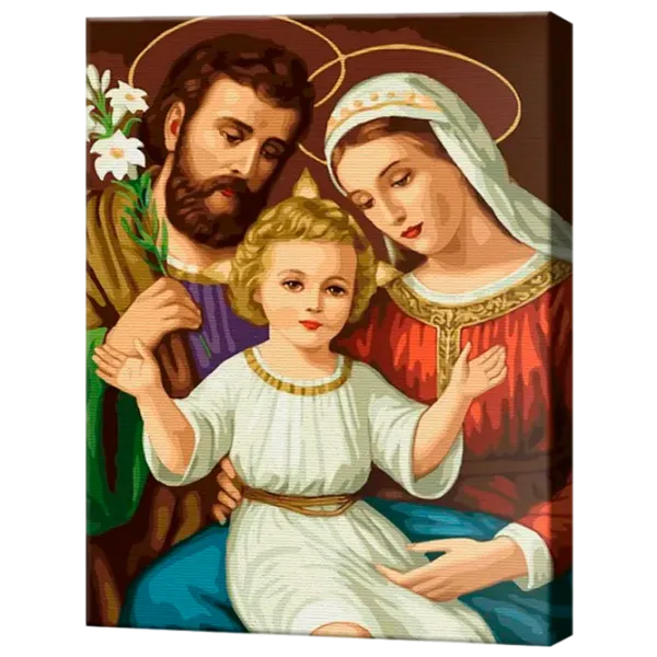 Pictură pe numere Art Gallery Icoana Sfânta Familie GX45676 50 x 40 cm / Verticală photo 1 Pictură pe numere Art Gallery Icoana Sfânta Familie GX45676 50 x 40 cm / Verticală photo 1